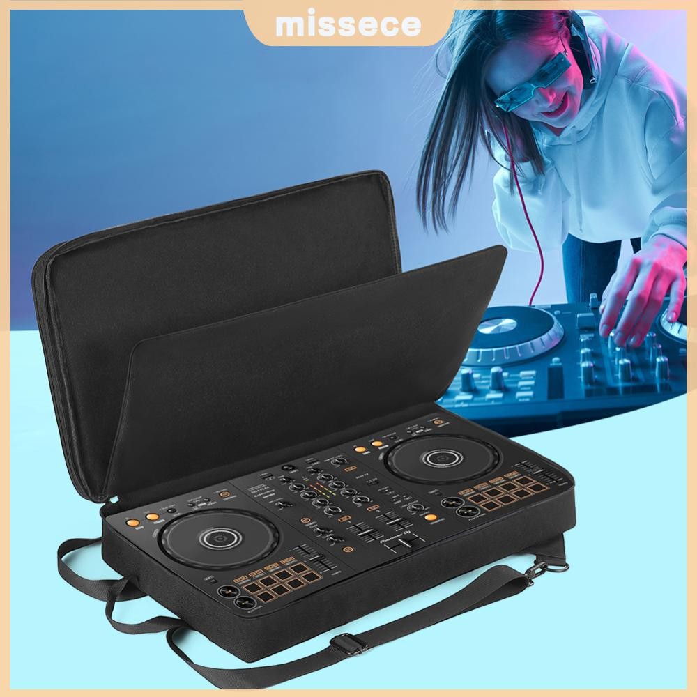 DJ Backpack for Pioneer DDJ-400/DJ-FLX4 for Roland DJ-202 DJ Mixer Case Carrying Case Portable Stora