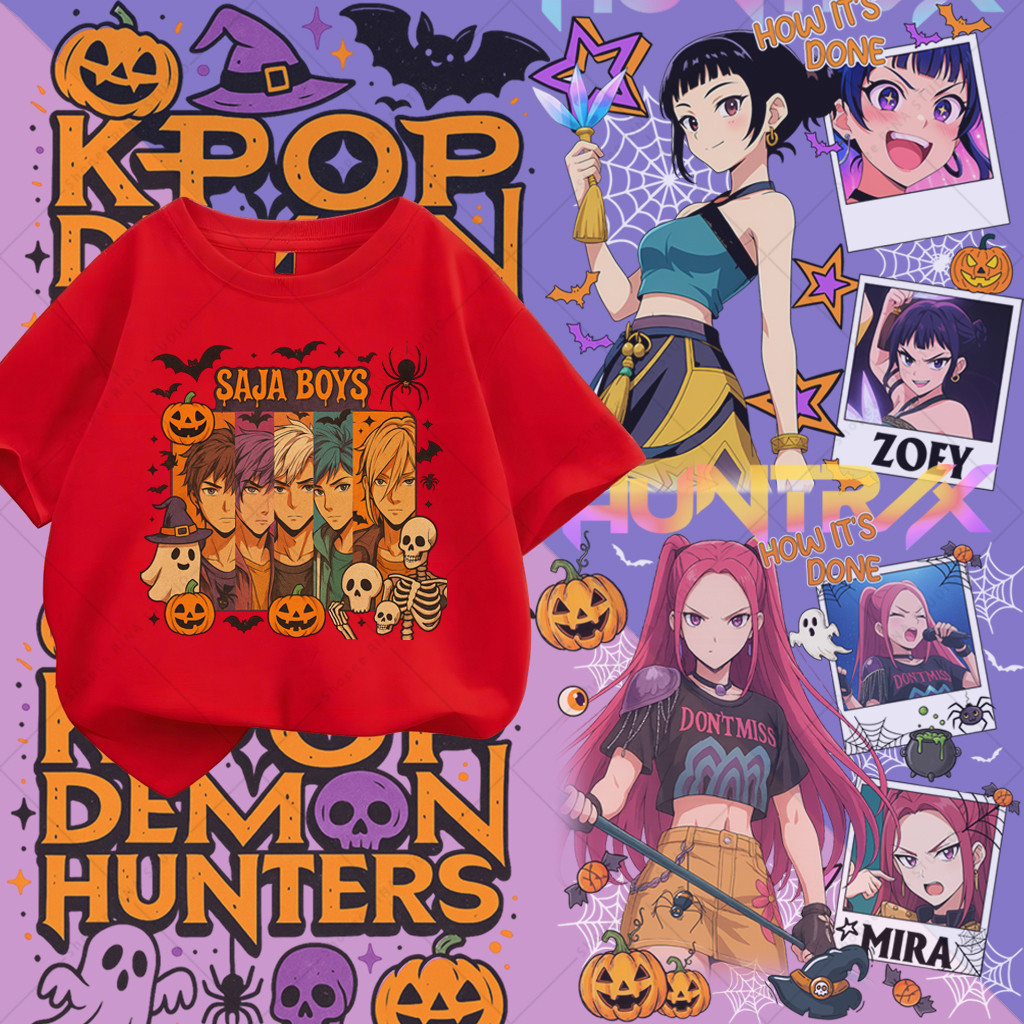 Yout-children เสื้อเด็ก เสื้อคอกลม ใส่สบาย cotton ลายพิมพ์แฟชั่น 2-9 ขวบ เด็ก 'SAJA BOYS'