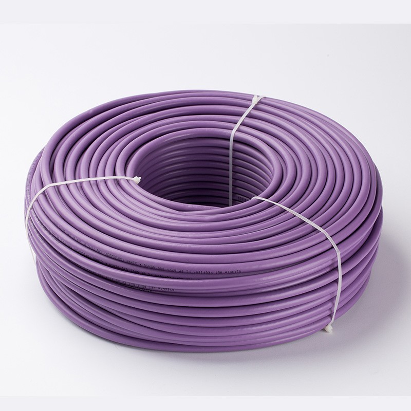 Siemens 6xv1830-0eh10 RS485 สายการสื่อสาร PROFIBUS DP สาย 2-Core Shielded สายสีม่วง