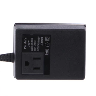 COD 200W AC 220V ถึง 110V Step Down Transformer แปลง Travel Power EU ปลั๊กอะแดปเตอร์