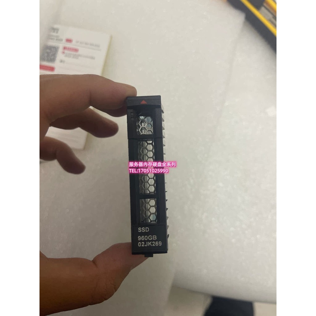 Lenovo IBM X3650 M5 01GP847 02JK269 Solid State Drive 960G SSD SATA 2.5