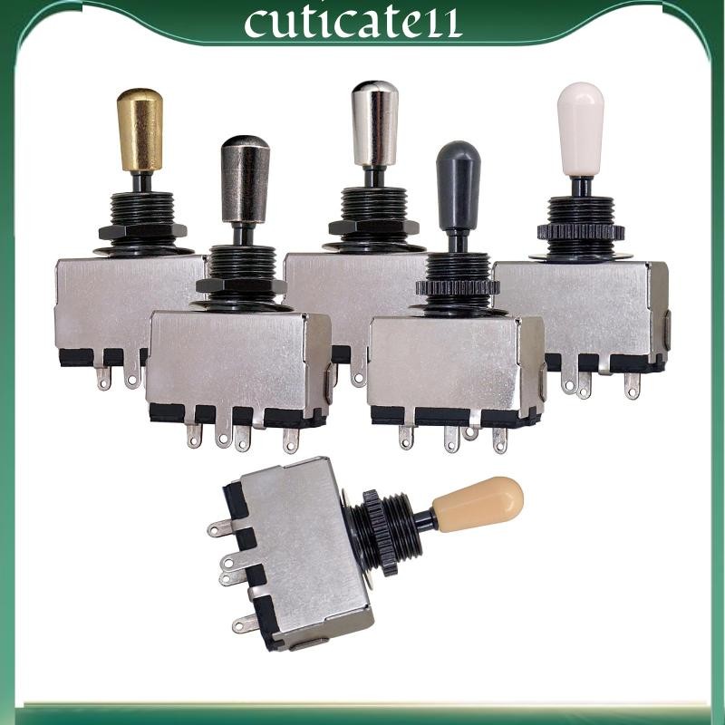 [cuticate11] Guitar 3 Way Toggle Switch Pickup Selector Switch ส่วนประกอบทดแทน
