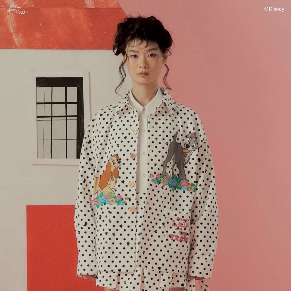 พร้อมส่งมีหลายแบบ⚠️📦Endless Holiday Lady and the Tramp  drop1 drop2 ทั้งกระเป๋า กระโปรง เสื้อ กางเกง หมวก Brand แท้ 100% - รูปที่ 6