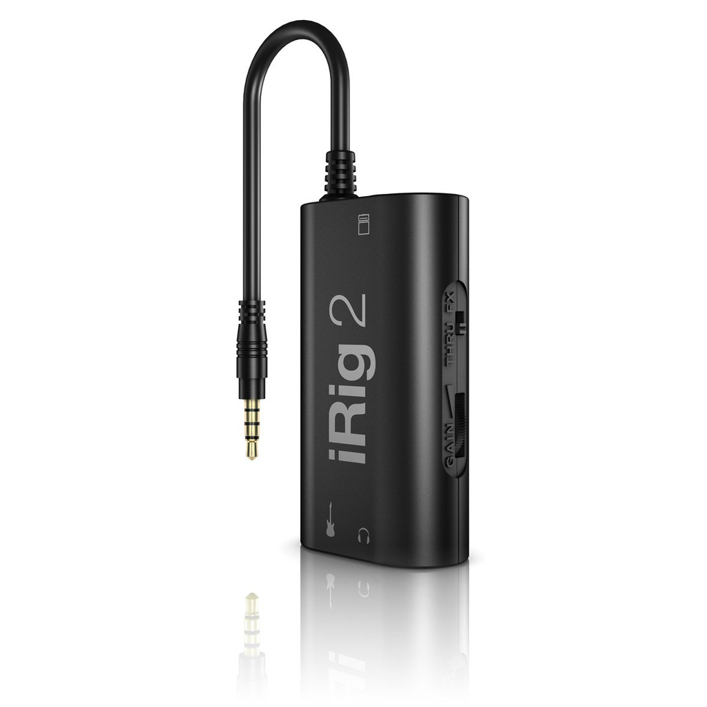 【ตัวแทนจำหน่ายอย่างเป็นทางการในญี่ปุ่น】IK Multimedia iRig 2 (อินเตอร์เฟซกีต้าร์/เบสสำหรับอุปกรณ์ iOS