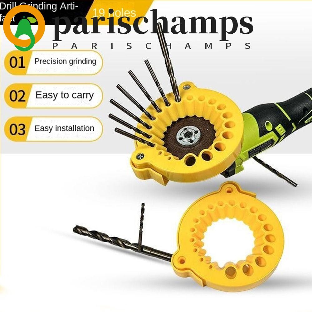 ปารีสCHAMPS เครื่องลับคมดอกสว่าน, เครื่องมือเจียรขัด 3.5 -12.5 มม. ที่แม่นยํา, หลายสเปค 19 หลุมที่มีประสิทธิภาพสว่านไฟฟ้าบิตเจียรเครื่องบดมุม