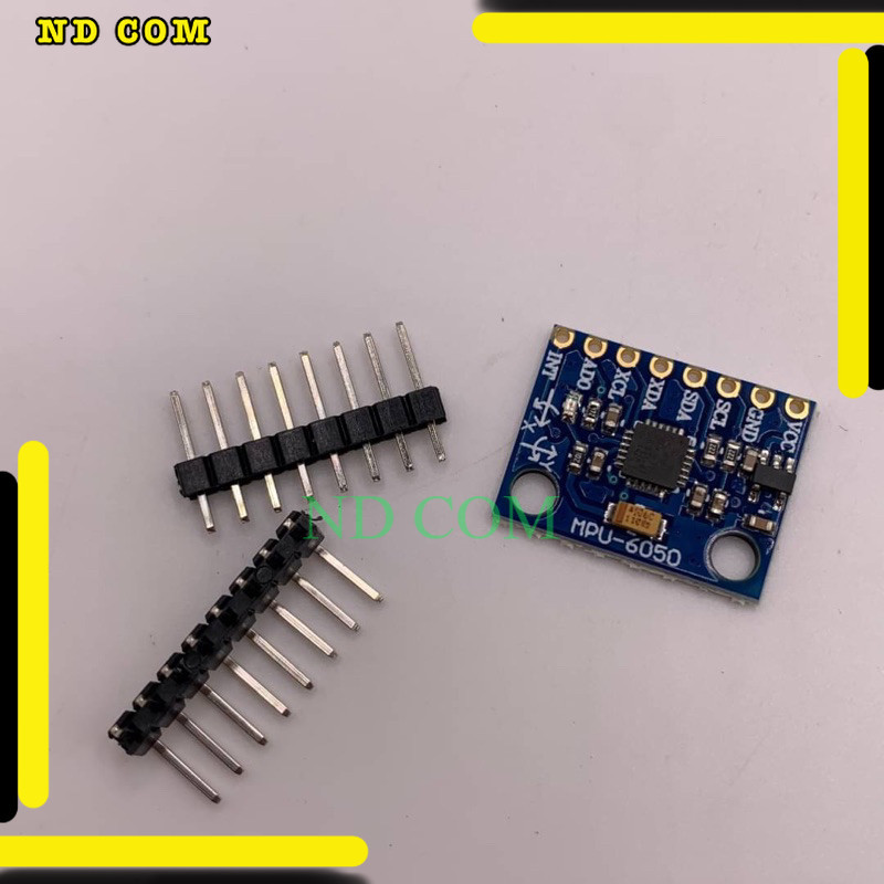 โมดูล GY-521(MPU6050) วัดความเร่ง 3 แกนพร้อมกัน 3-axis Accelerometer/Gyro Module