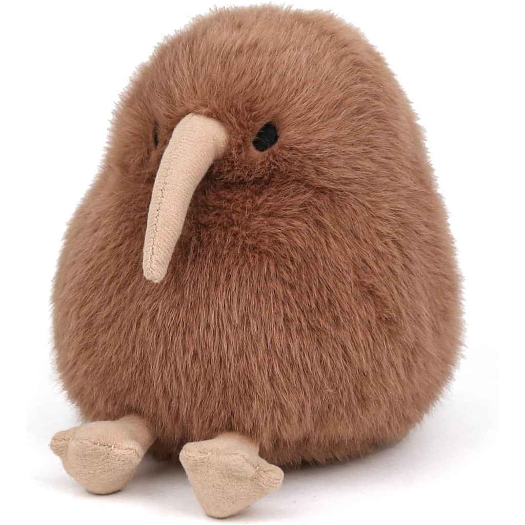 กีวีตุ๊กตานกตุ๊กตาสัตว์กีวีน้อยยัดไส้ของเล่นตุ๊กตา-สมจริง4.5นิ้วกีวี ตุ๊กตา คริสต์มาสวันเกิดของขวัญวันวาเลนไทน์สําหรับเด็ก สาว