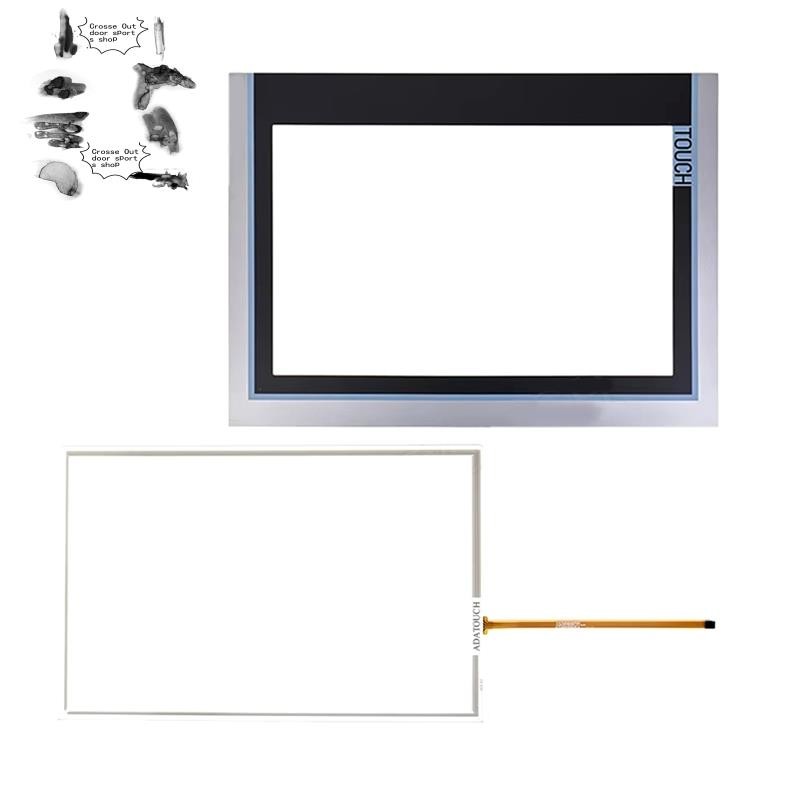 12 นิ้วหน้าจอสัมผัสแผง Glass Digitizer Overlay สําหรับ 6Av2124-0Mc01-0Ax0 Tp1200 Comfort Touch
