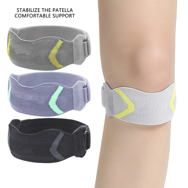 Mon กีฬา Patella เข็มขัด Patellar Tendons สนับสนุนสายรัด Patella เข่า Band ยืดหยุ่น Patella Band เข่