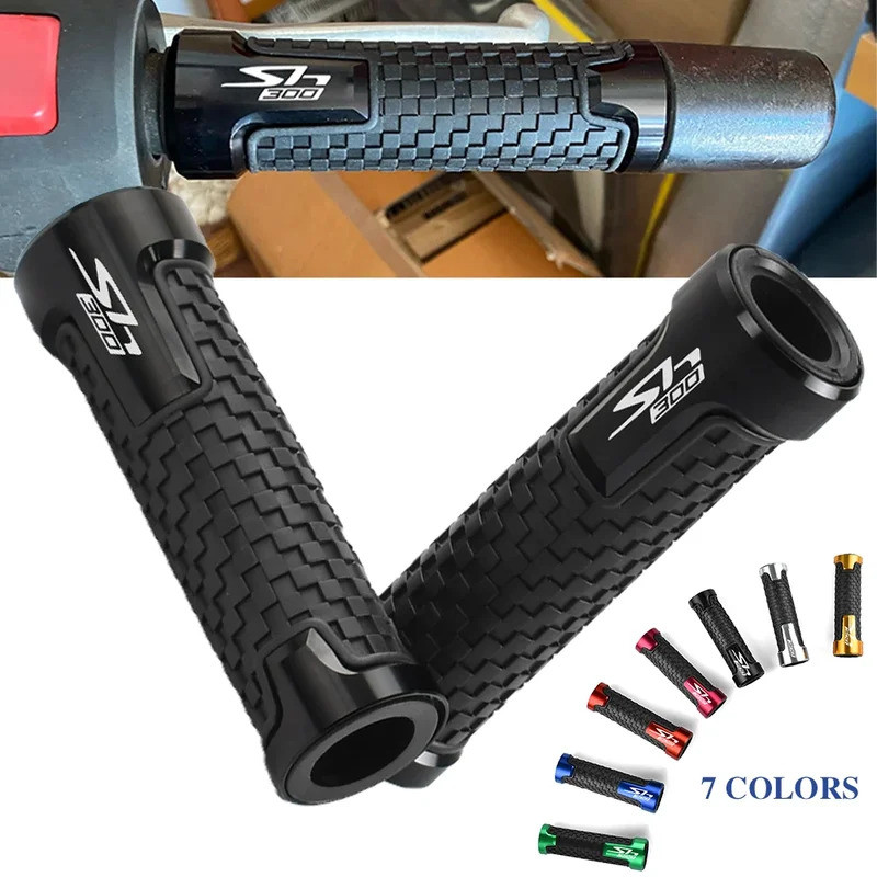 รถจักรยานยนต์ลื่นHandlebar Gripคันเร่งCNC Hand Bar Gripsอุปกรณ์เสริมสําหรับHonda SH300 SH 300 SH300I