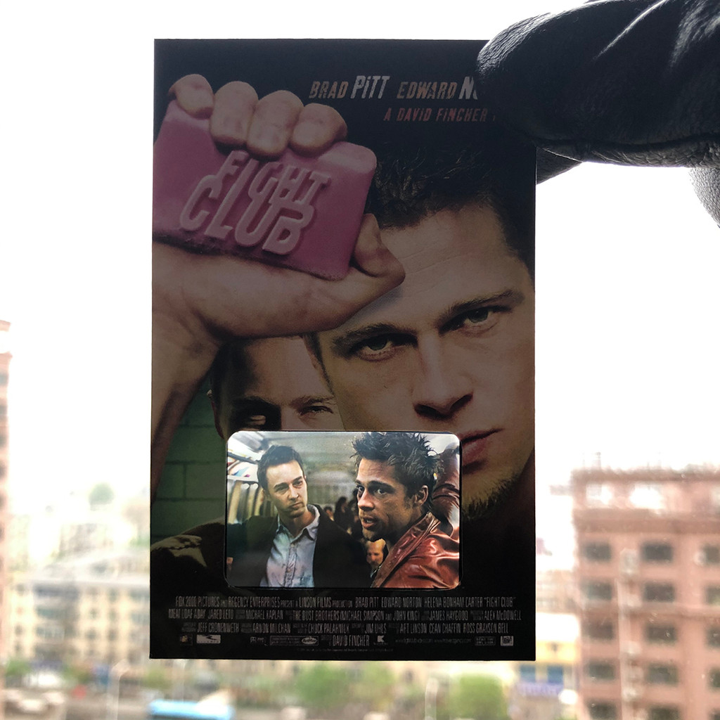 HERMIT fightclub fightclub ภาพยนตร์ สินค้า One Frame Film Retro ที่ระลึกของขวัญสร้างสรรค์