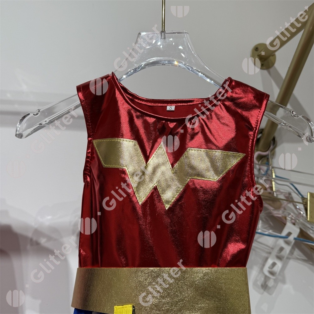 ชุดฮีโร่ ชุด Wonder Woman เด็ก Wonder Woman costume cosplay dress ชุดคอสเพลย์เด็ก ชุดแฟนตาซี คอสตูม Halloween ราคา ถูกที่สุด ดีลบีเคเค แกลเลอรีภาพที่ 7