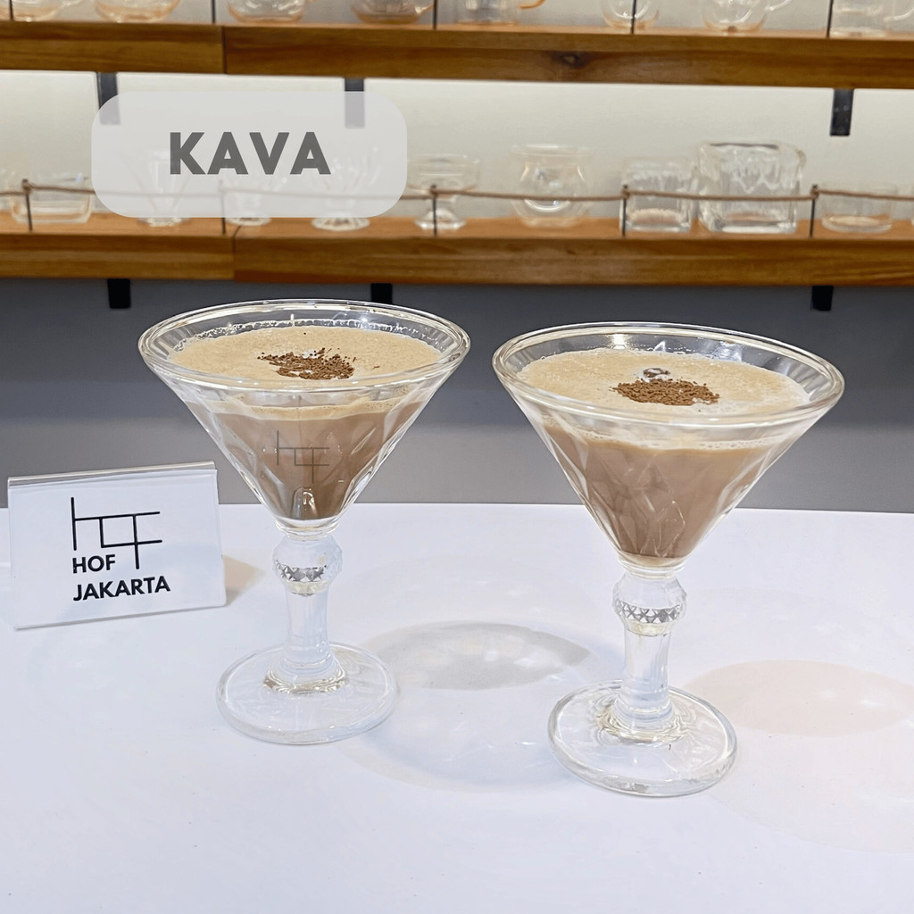 [HOF] KAVA Glass Irish Coffee Martini | บาร์แก้วค็อกเทลแก้วหนาพรีเมี่ยม Cafe Resto
