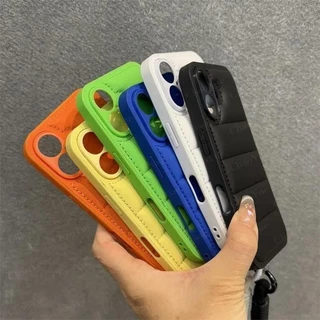 หรูหราซิลิโคนอ่อนนุ่มกรณีเข้ากันได้สําหรับiPhone 17 16 15 14 13 12 11 Pro Max XR X XS Max 7 8 Plusซิลิโคนกันกระแทกกันชนปกหลังปลอกสุนทรียศาสตร์