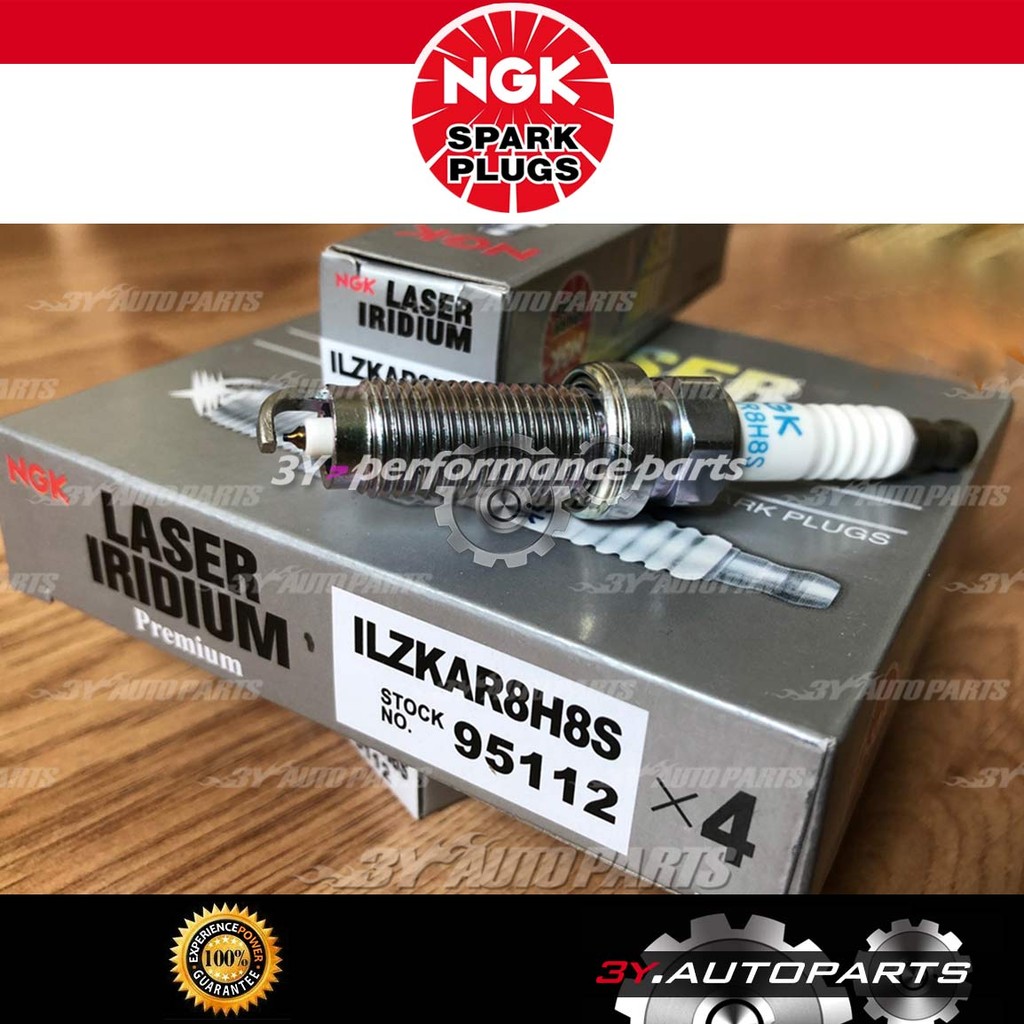 100% ต้นฉบับ NGK 95112 เลเซอร์อิริเดียมหัวเทียน ILZKAR8H8S สําหรับ Proton Saga VVT /Preve Turbo /Exo