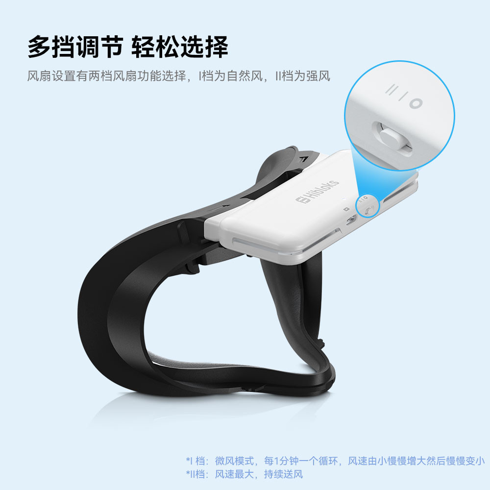 Hibloks เหมาะสําหรับ Oculus quest2 อุปกรณ์เสริม Air Circulation Cooling Shading Mask หน้ากว้าง vr หน