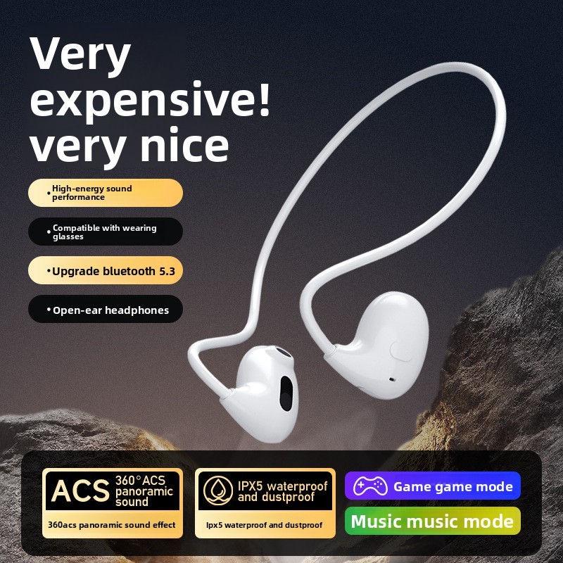 OWS Pro Air Conduction หูฟัง, เปิดหูสบายไม่มีความเจ็บปวด, ทางเลือกในการนํากระดูก, สายคล้องคอกันเหงื่