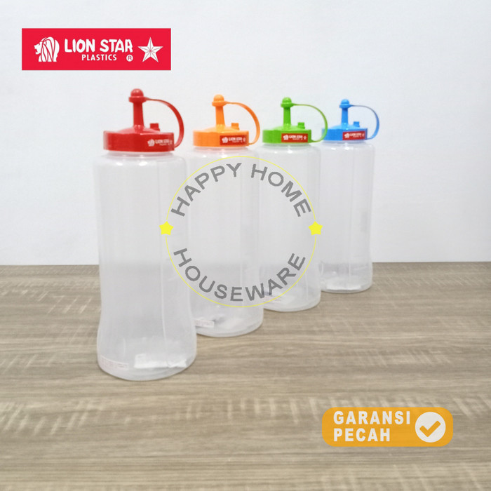 LION STAR BISTRO SAUCE BOTTLE 1L/SAUCE BOTTLE/MAYONISE BOTTLE/1000ML VINEGAR BOTTLE TS51