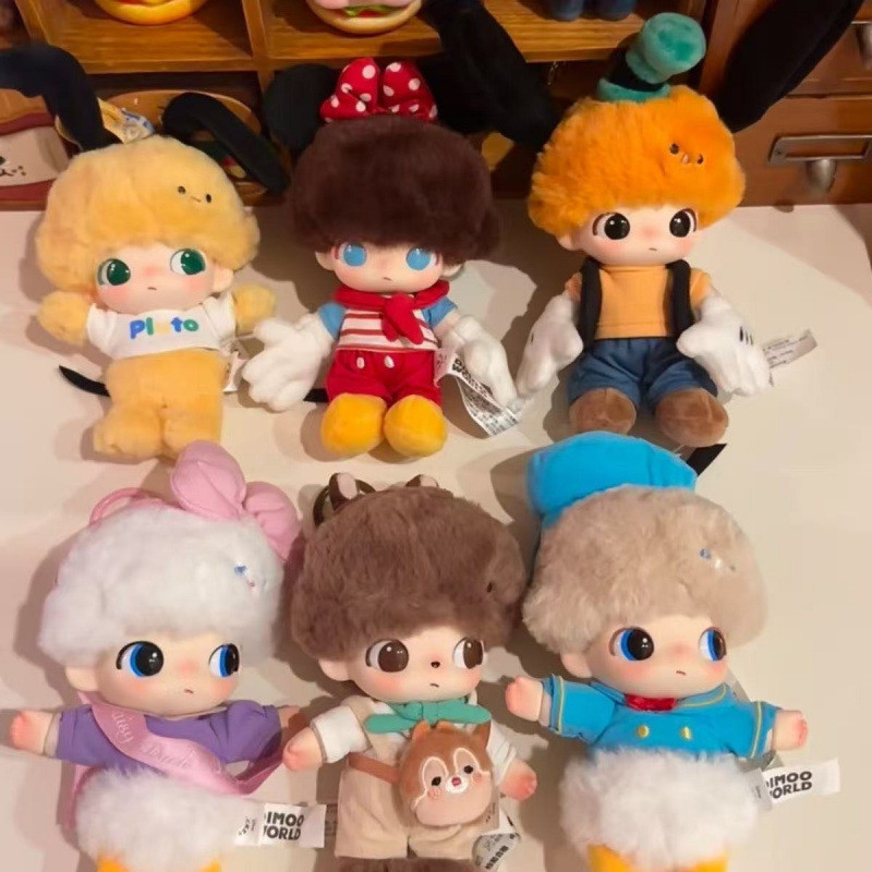 DIMOO WORLD กล่องตาบอดตุ๊กตา Disney Series พวงกุญแจตุ๊กตาไวนิล Tide Play fu.ph ราคา ถูกที่สุด ดีลบีเคเค แกลเลอรีภาพที่ 4