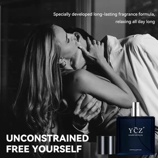 Ycz Charm Unfolds Marine Perfume for Men 1.7oz Long Lasting Eau De Parfum Cologne For Men Oriental Woody Fragrance Ideal Special Occasions Make it the Ideal สุภาพบุรุษของขวัญ 50ml
