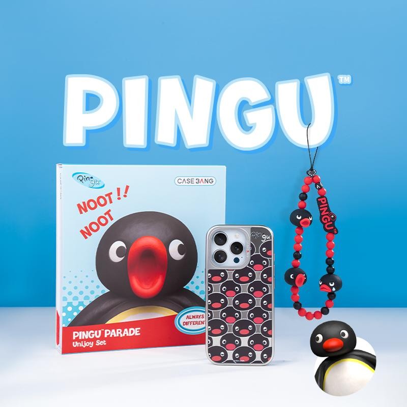 Casebang - กล่องของขวัญเคส Pingu UniJoy สําหรับเคสโทรศัพท์แม่เหล็ก 14-16