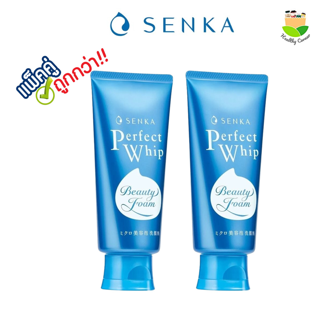 SENKA PERFECT WHIP Senka โฟมล้างหน้า เซนกะ เพอร์เฟ็ค วิป ขนาด 120 กรัม