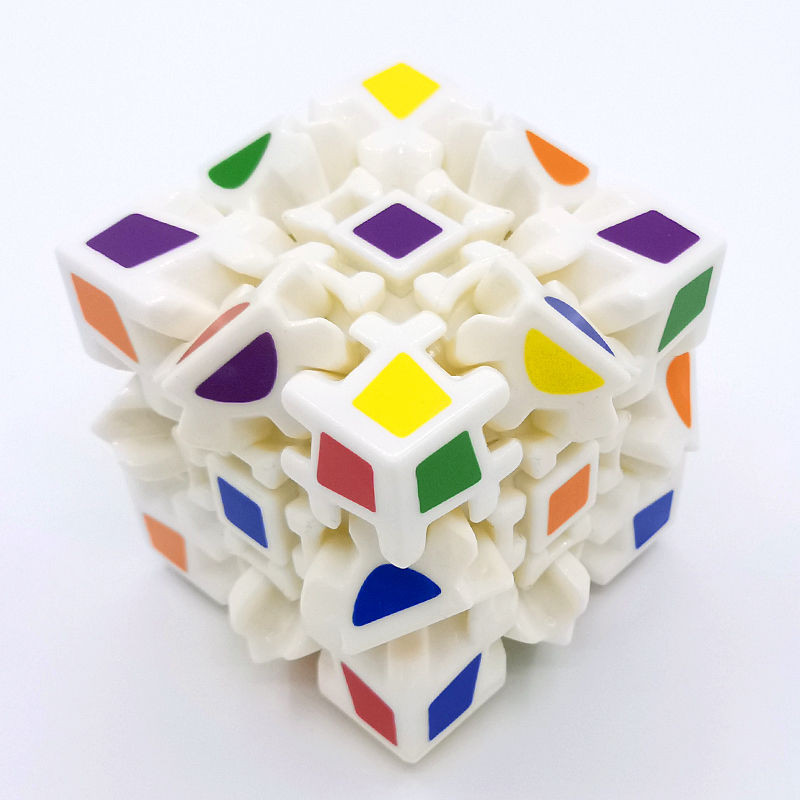 Third-Order Gear Rubiks Cube Third-Order Fifth-Order การเชื่อมต่อเก้าฟันรูปทรงพิเศษ Super ยากถึง Smo