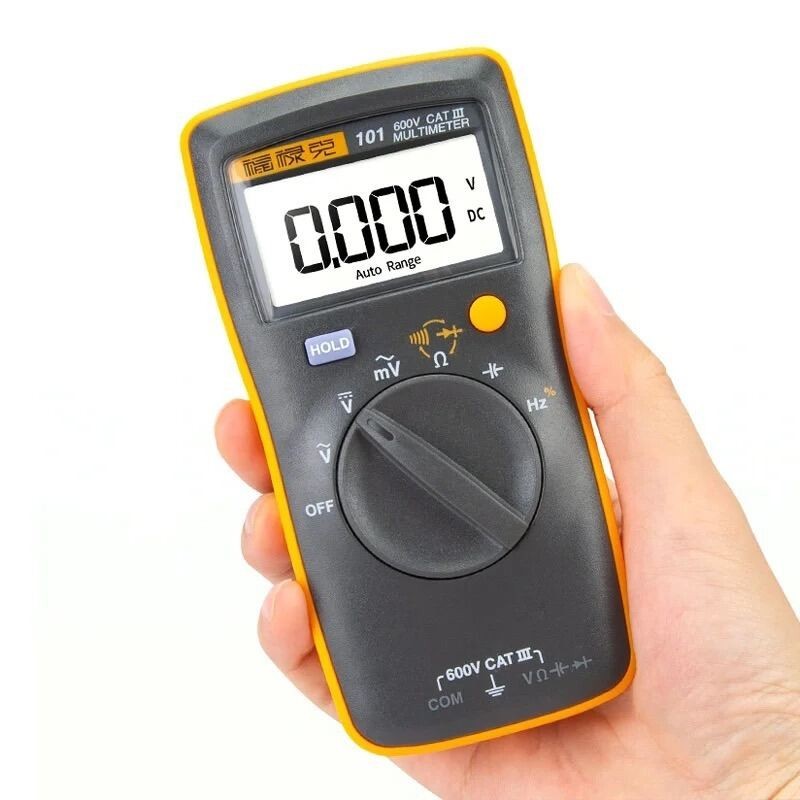 Fluke101มัลติมิเตอร์แบบดิจิทัลความแม่นยำสูงอัตโนมัติแบบพกพา Multi-Function มัลติมิเตอร์ดิจิตอลอัตโนม