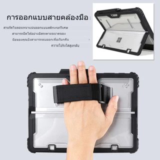 All-in-One เคส Microsoft Surface Pro 8 9 10 11 12 Pro 7 7 Plus Pro 6 Pro 5 4 Go Go2 Go 3 Go 4 เคสกันกระแทก พร้อมสายสะพาย