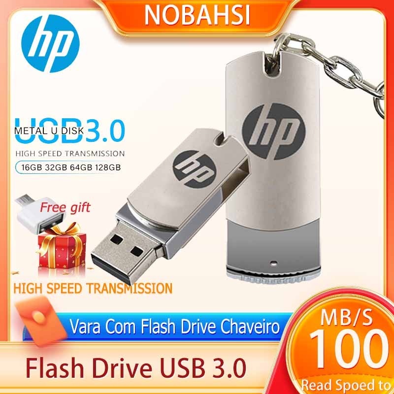 Hp Usb Pen Drive 512GB 1TB 2TB Usb Flash Drive Usb Pendrive Vara Com Flash Drive Chaveiro