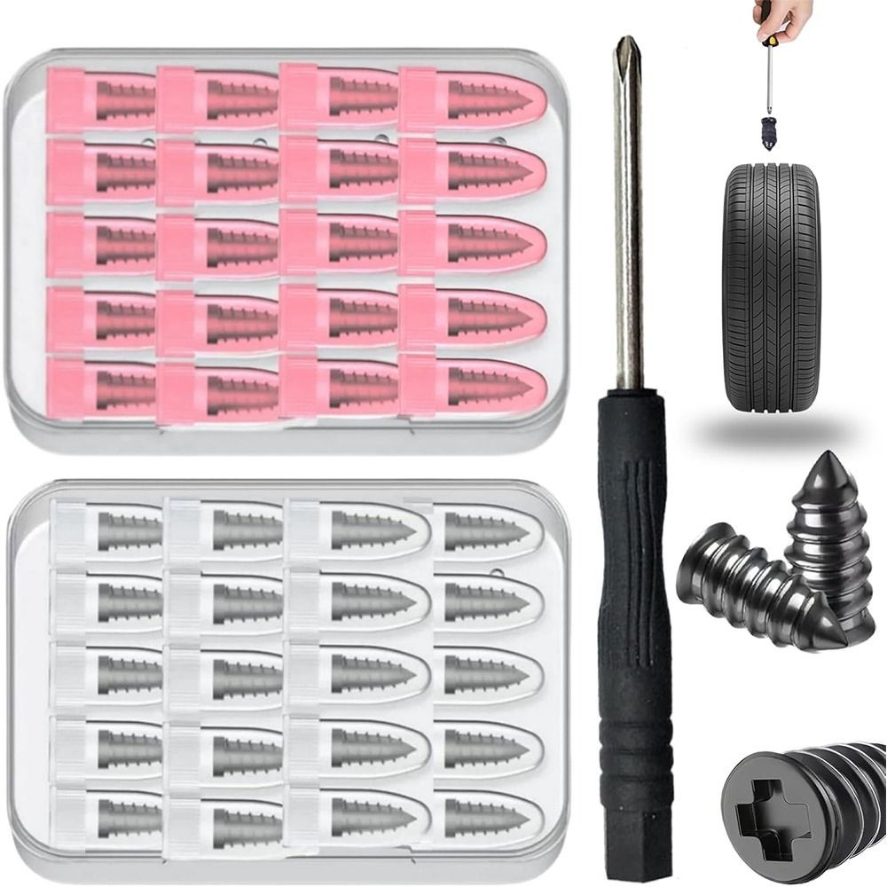 LDVG 20/40PCS รถสูญญากาศ Tyre ซ่อมเล็บชุด,เห็ดเล็บยางซ่อมยางเล็บชุด,ยางรถ Accessorie สกรูยางซ่อมปลั๊ก ราคา ถูกที่สุด ดีลบีเคเค แกลเลอรีภาพที่ 7