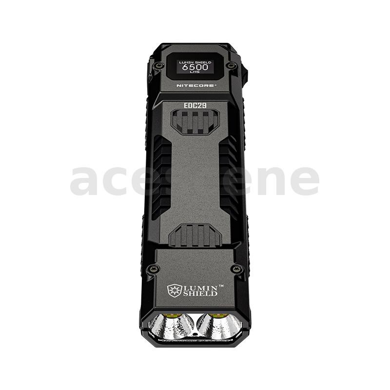 ไฟฉาย Nitecore EDC29 6500 ลุม USB-C ชาร์จ พร้อมสปอตไลท์และฟลัดไลท์ ออกแบบเพื่อความกะทัดรัด พกพาสะดวก