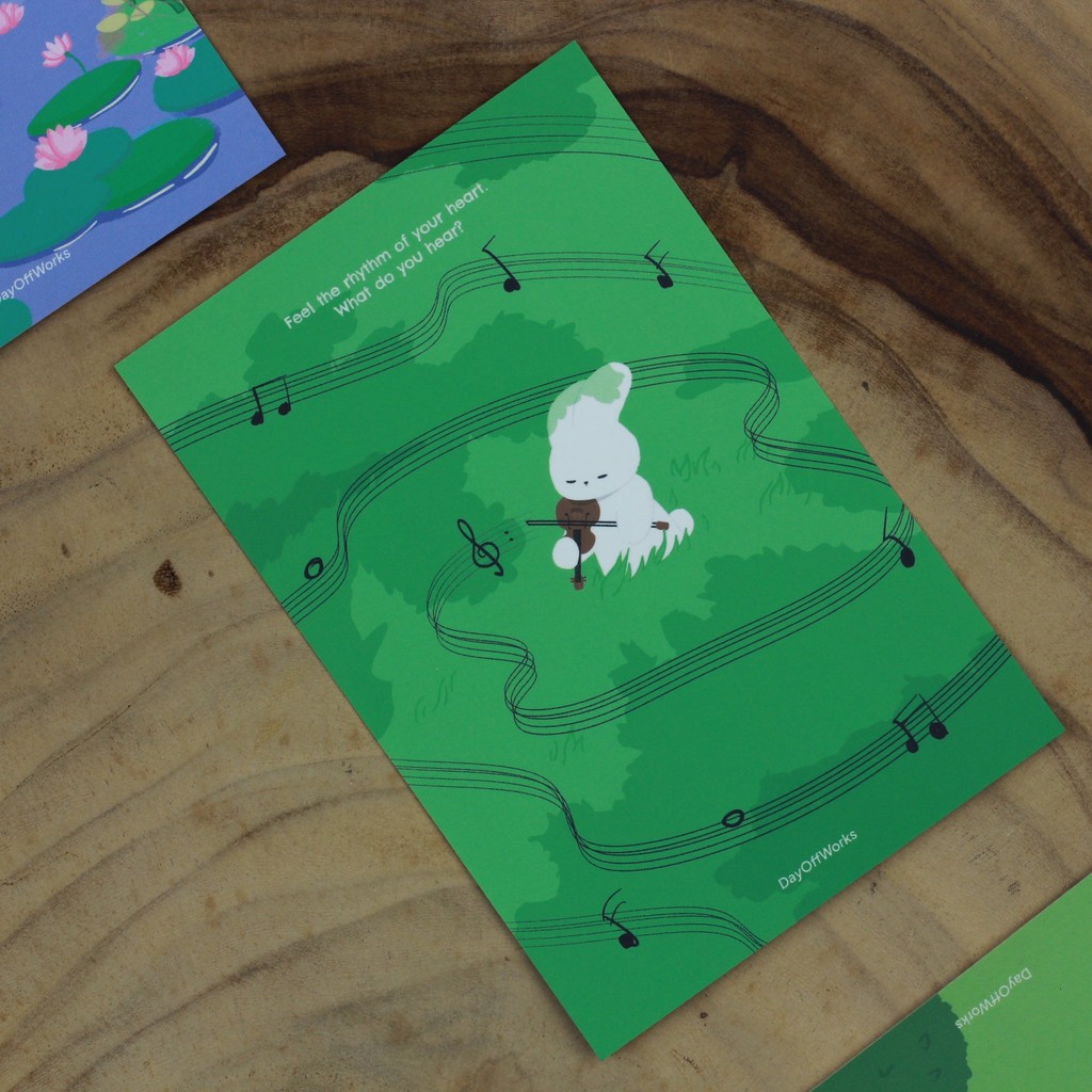 DOW โปสการ์ด จังหวะของหัวใจ