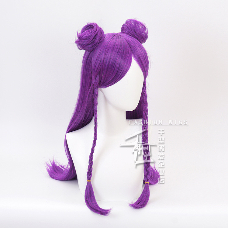 วิกผมอนิเมะสไตล์ Kasha จาก KDA สำหรับคอสเพลย์