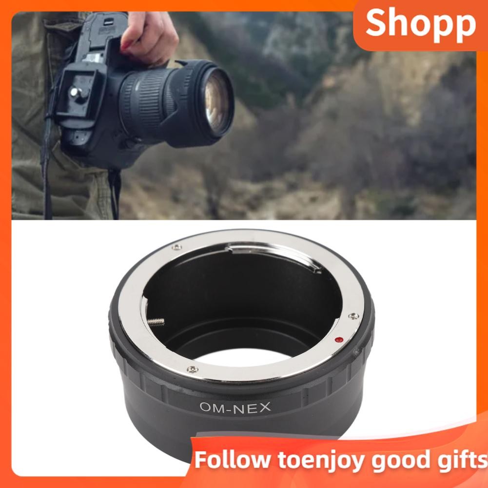 Shopp Shopp OM เลนส์อะแดปเตอร์สำหรับ NEX Mount อลูมิเนียมโฟกัสกล้องแหวน A9 A7II A7S A7RII A7R A7 กล้