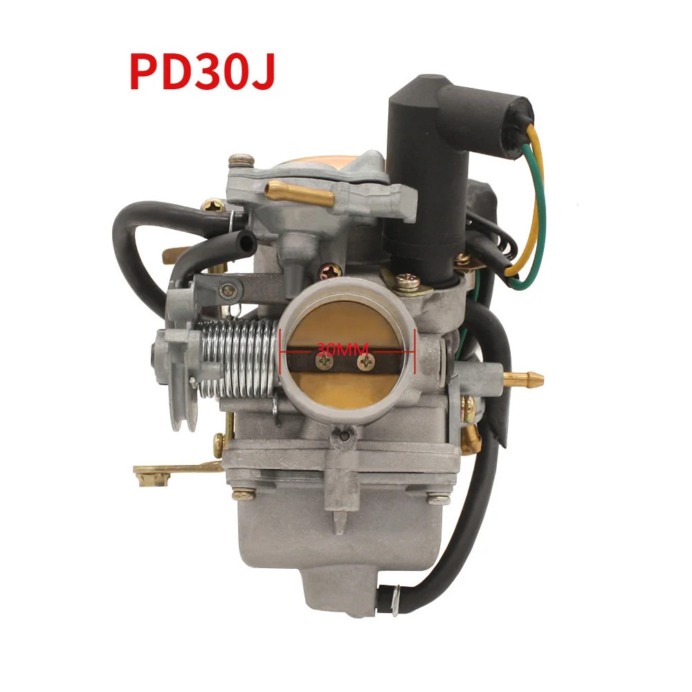 PD30J 30 มม.250cc คาร์บูเรเตอร์ E-Chokerke CF250 CH250 CN250 GY6 250 Helix Roketa ใบพัด Qlink 4 STRO