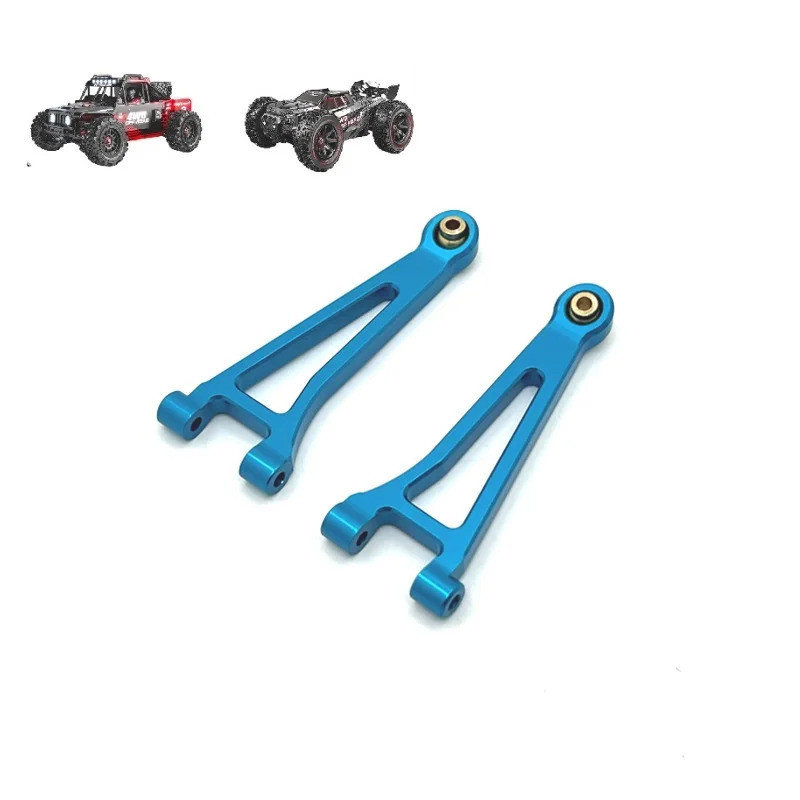 อัพเกรดอะไหล่ MJX 14210B อลูมิเนียมด้านหน้า Upper สวิงอาร์มสําหรับ MJX Hyper Go 14209 14210 1/14 R/C