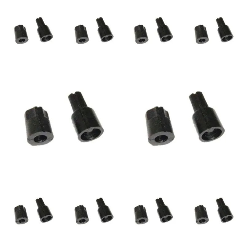 10 คู่/ล็อต Walkie Talkie Knob Volume Channel FM Power Switch Cap สําหรับ Motorola P200 HT800 HT600 