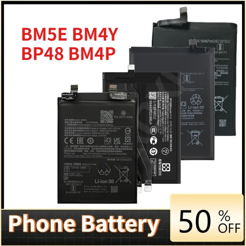 BM4P BP48 BM4Y BM5E สําหรับ Xiaomi Redmi K30 K30i 4G 5G K40 Pro Poco F3 11i 11X K50 Pro Gaming Poco 