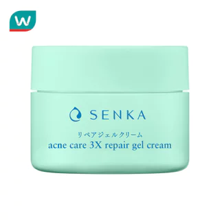 Senka เซนกะ เจล ครีม แอคเน่ แคร์ 3เอกซ์ รีแพร์ 50 กรัม