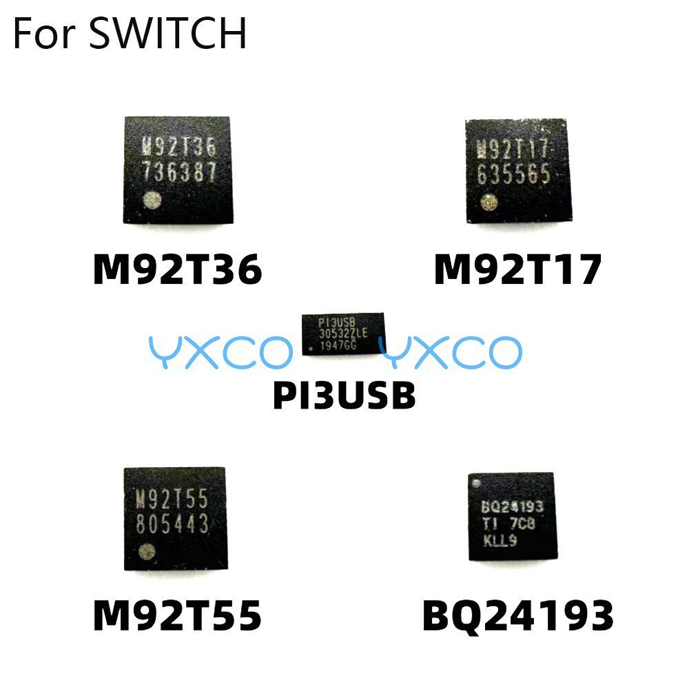 เหมาะสําหรับ SWITCH Host ชาร์จ IC m92t36 ชาร์จ IC BQ24193 P13USB อะไหล่ทดแทน