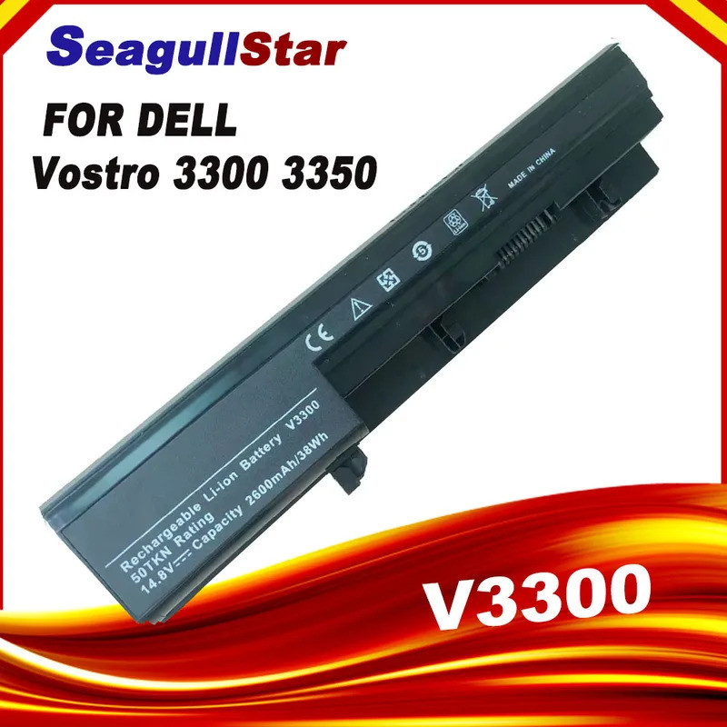 แบตเตอรี่แล็ปท็อปสําหรับ Dell Vostro 3300 3350 0XXDG0 50TKN GRNX5 NF52T 451-11354 7W5X09C V3300 V335