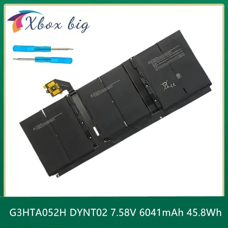 G3HTA052H DYNT02 แบตเตอรี่แล็ปท็อปสําหรับ Microsoft Surface แล็ปท็อป 3 13.5 1867 1868 7.58V 6041mAh 