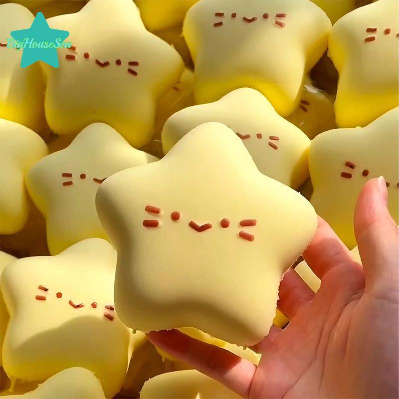 [Sea-t] Star Squishy Toy Slow Rising สําหรับของขวัญมือปราบความเครียดความวิตกกังวล