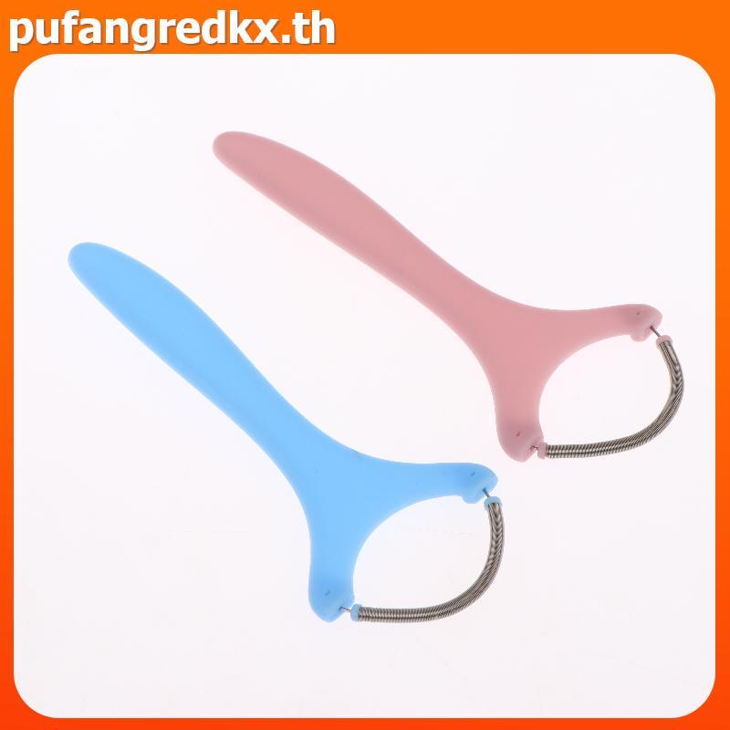 PUDKX เครื่องกําจัดขนบนใบหน้าเครื่องกําจัดขนสปริงแบบแมนนวลแบบพกพาไม่เจ็บปวดสําหรับทุกสภาพผิวผู้หญิง 