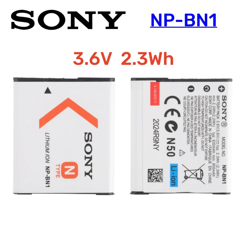 Original NP-BN1 NP BN1 แบตเตอรี่กล้องสําหรับ Sony DSC-TX20 DSC-TX30 DSC-TX55/TX66/TX100V/TX200V/W310