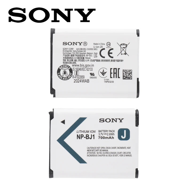 Original NP-BJ1 แบตเตอรี่ NPBJ1 NP BJ1 แบตเตอรี่กล้องสําหรับกล้อง Sony NPBJ1 BJ1 DSC-RX0 DSC-RX0 DSC