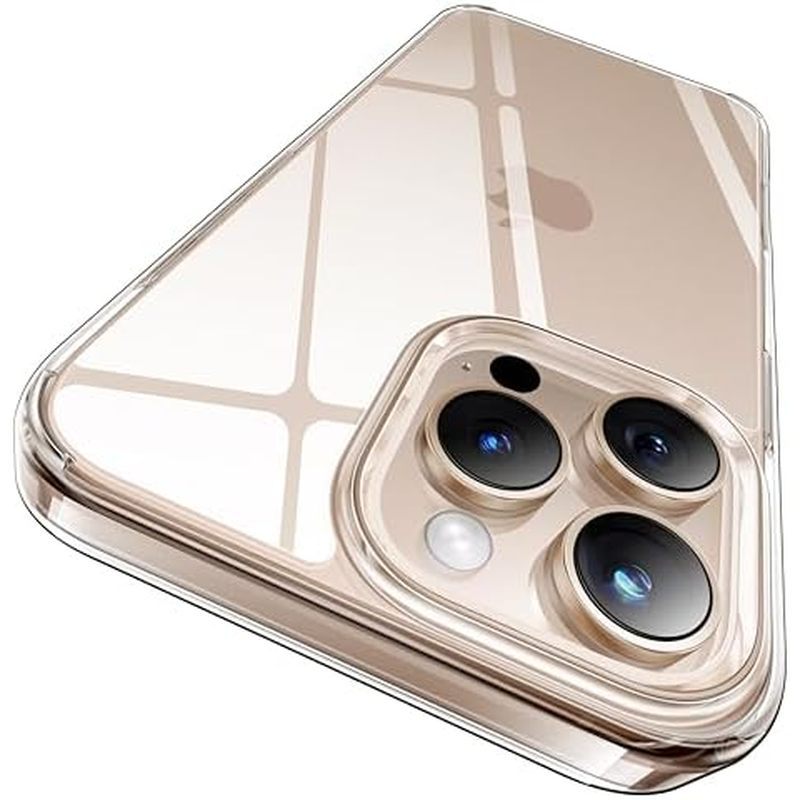 CASEKOO สําหรับ iPhone 16 Pro Max Case Crystal Clear, [Never Yellow Technology] [12FT Military-Grade