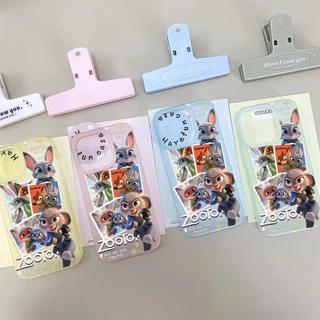เคสโทรศัพท์สุนัขจิ้งจอกคู่การ์ตูนน่ารักสำหรับ iPhone 11, 17, 16, 13, 14, 12, 15 Pro Max 7Plus 14, 16, 15 Plus