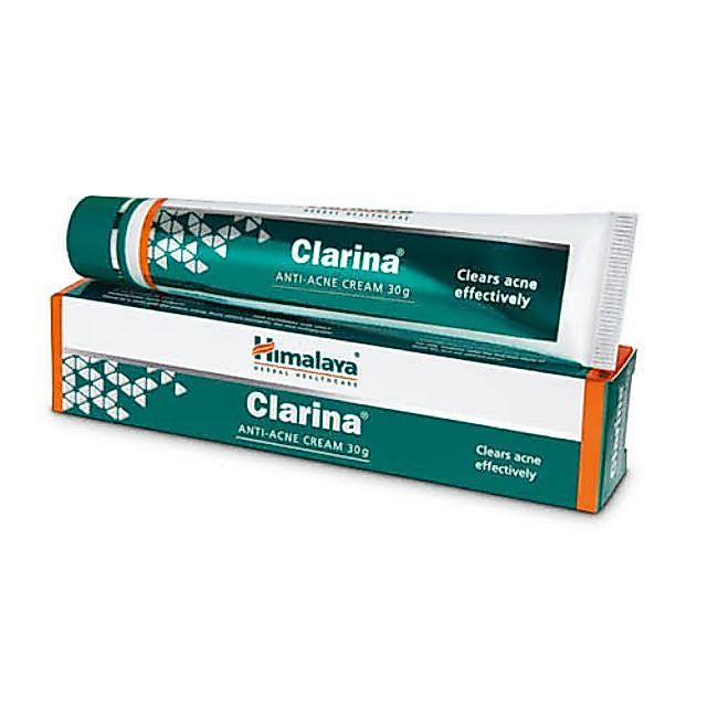 Himalaya Clarina Anti-Acne Cream 30g. ครีมแต้มสิวอักเสบ